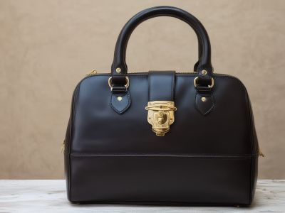After: Restored luxury handbag with new hardware