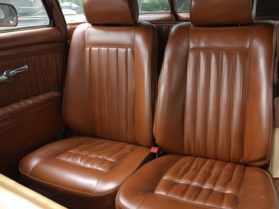After: Restored vintage car leather seats